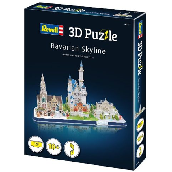 Bavarian Skyline 3D Puzzle