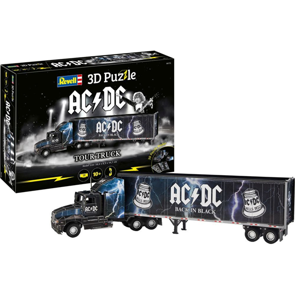 AC/DC Tour Truck 3D Puzzle