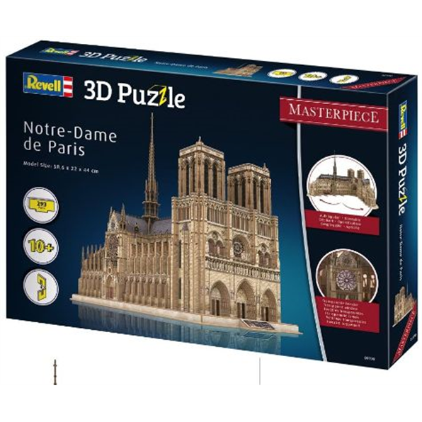 Notre Dame de Paris 3D Puzzle