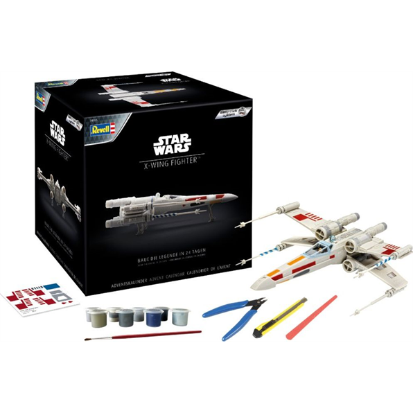 Advent Calendar X-Wing Fighter (easy-click)