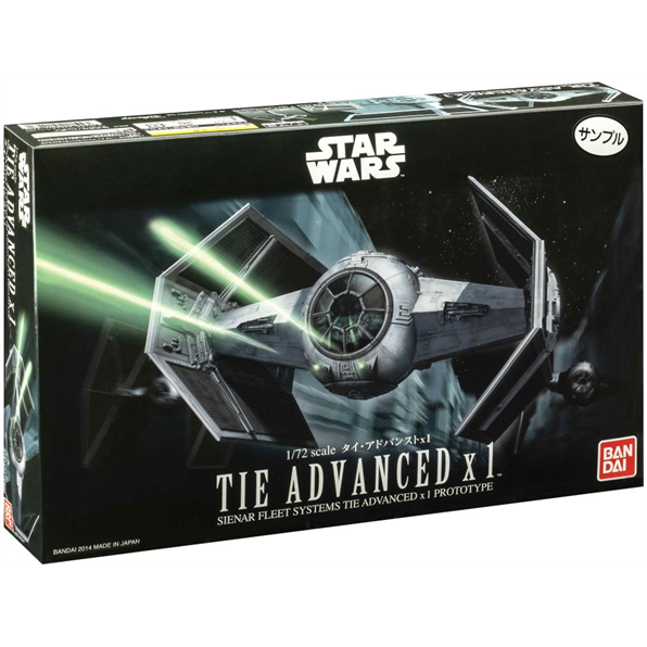 TIE Advanced x 1 (Bandai) Darth Vader's TIE Fighter