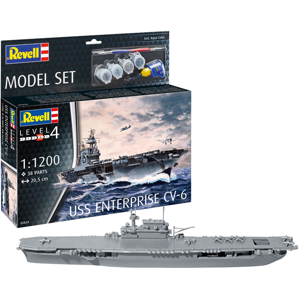 Model Set USS Enterprise CV-6
