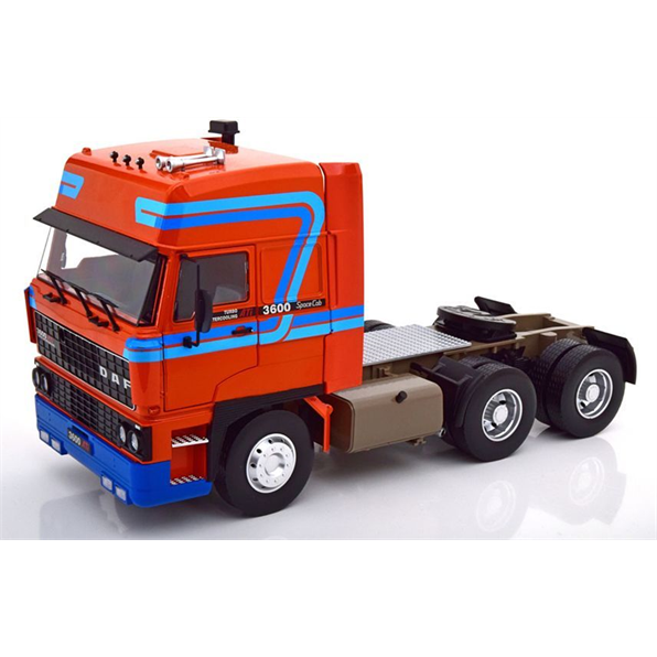 DAF 3600 Space Cab 1982 Orange/Blue (Limited Edition 350 pcs)