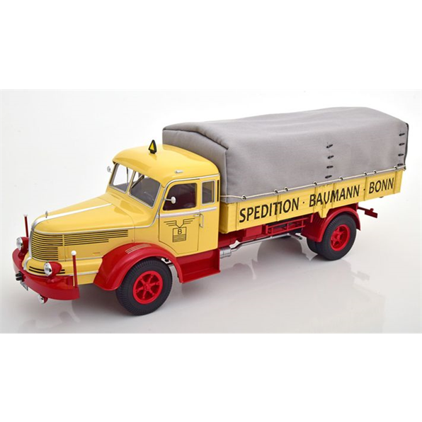 Krupp Titan SWL 80 Baumann Bonn Light Yellow/Red Canvas Top 1950-1954