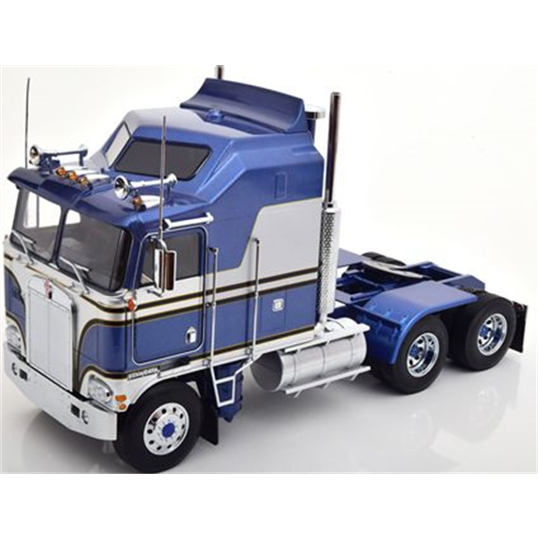 Kenworth K100 Aerodyne 1976 Blue Metallic /Silver