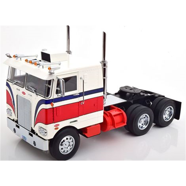 Peterbilt 352 Pacemaker 1977 White/Red/ Blue