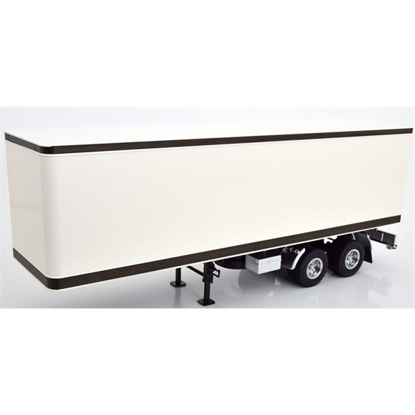 Truck Trailer White/Black