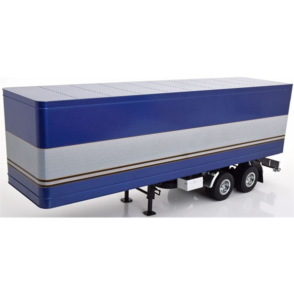 Truck Trailer Blue Metallic/Silver