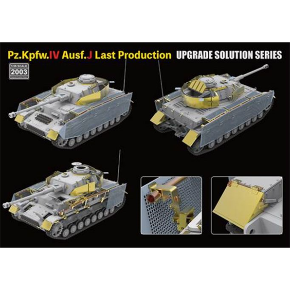 Upgrade set For 5033 + 5043 Pz.kpfw.IV Ausf.J Late Production