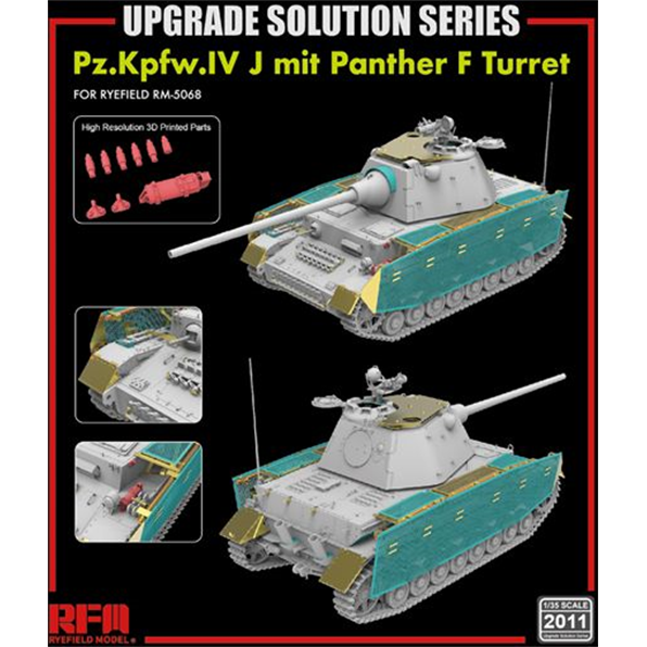 Upgrade Set for 5068? Pz.Kpfw.IV J with Panther F Turret