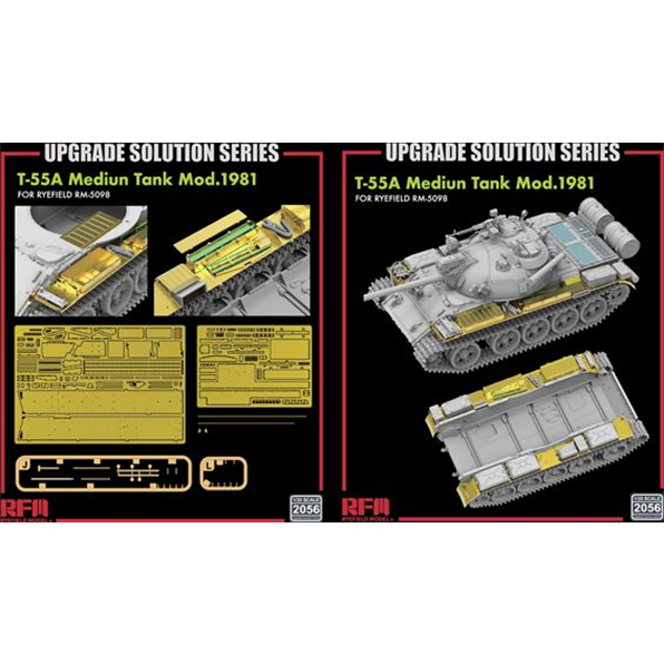 Upgrade Set for 5098 T-55A Fenders and Tools