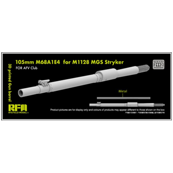 3D Printed Gun Barrel for M1128 MGS Stryker