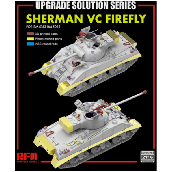 Upgrade Set For 5153/5038 Sherman VC Firefly
