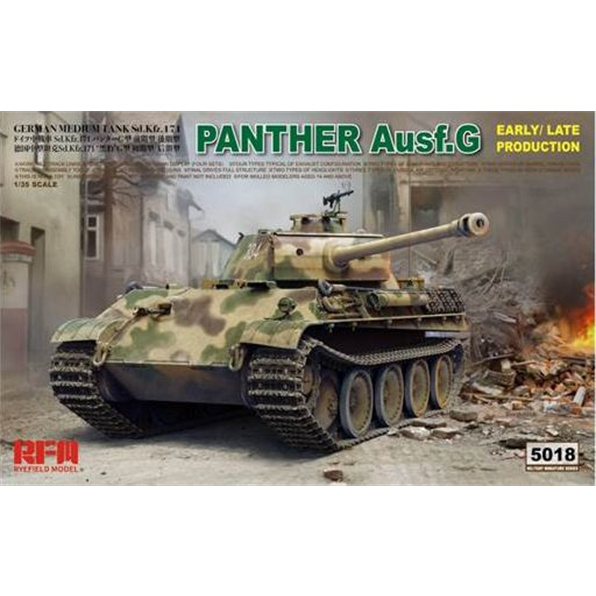 Panther Ausf.G Early/ Late productions