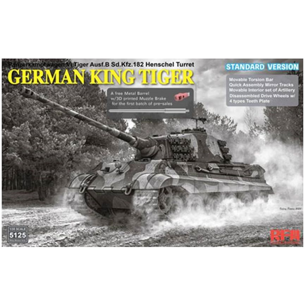 Sd.Kfz.182 Tiger Ausf.B King Tiger (Henschel Turret) Standard Version