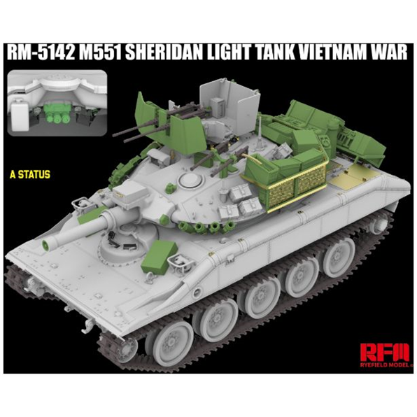 M551 Light Tank Sheridan Vietnam War