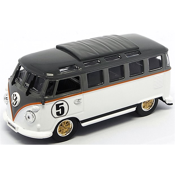 VW Samba Bus 1962 Low Rider white