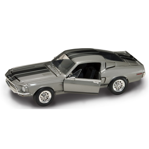 Shelby GT500Kr 1968 - Silver (Eleanor) Black Stripes