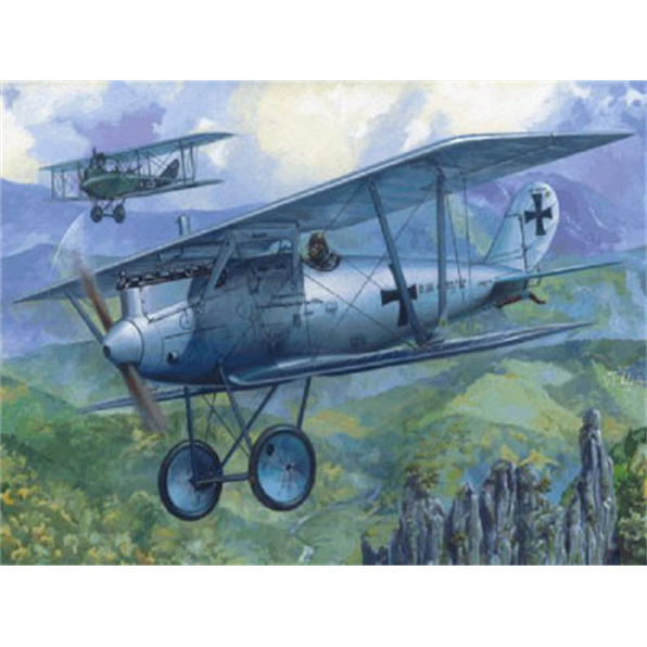 Pflaz D.III German WWI Fighter, 1917