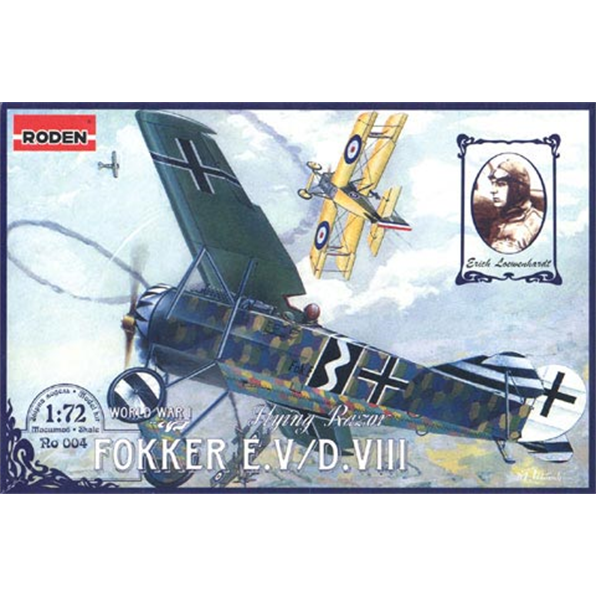 Fokker E.V/D.VIII, Ger/Dutch/Polish 1918