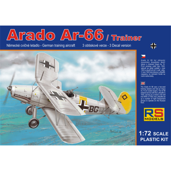 Arado 66 Trainer Luftwaffe (3 decal v. for Luftwaffe)