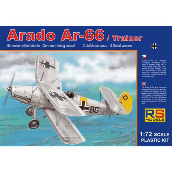 Arado 66 Trainer Luftwaffe 3 Decal v. for Luftwaffe