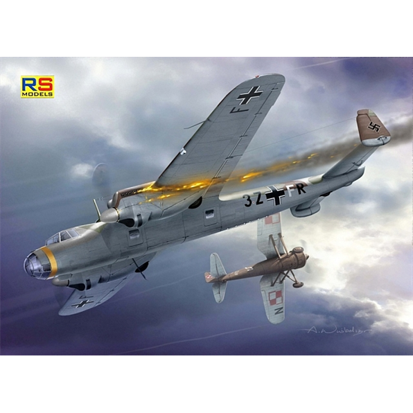 Dornier 17 E - 4 Decal v. for Luftwaffe Spain USA
