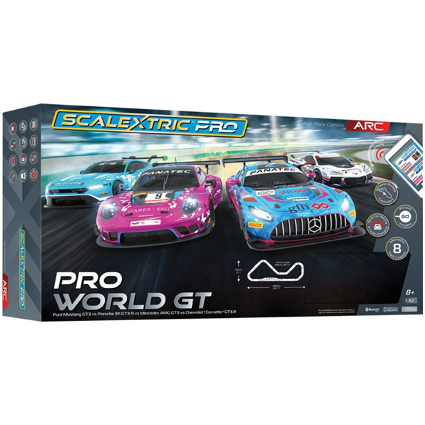 Scalextric Pro World GT Race Set