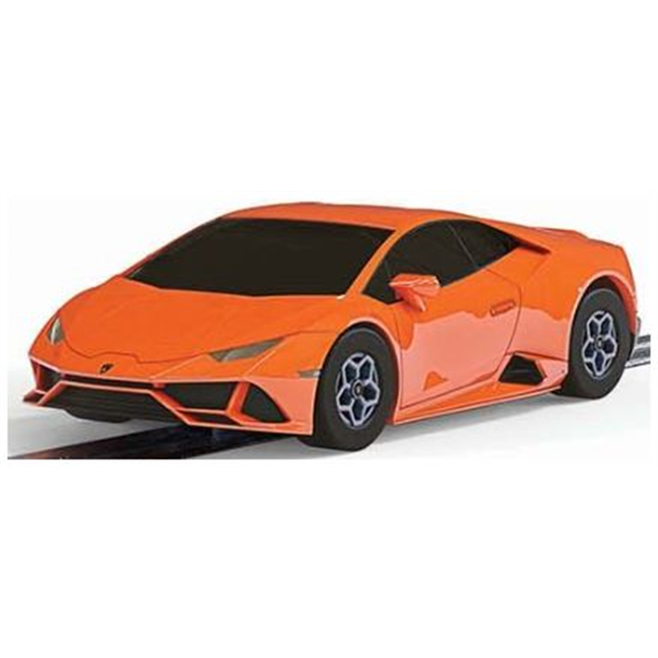 Micro Scalextric Lamborghini Huracan Evo Car Orange