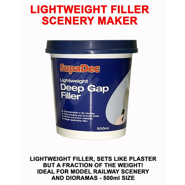 SupaDec Lightweight filler/Scenery Maker 500ML