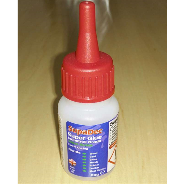 SupaDec Quick Cure Super Glue 20g