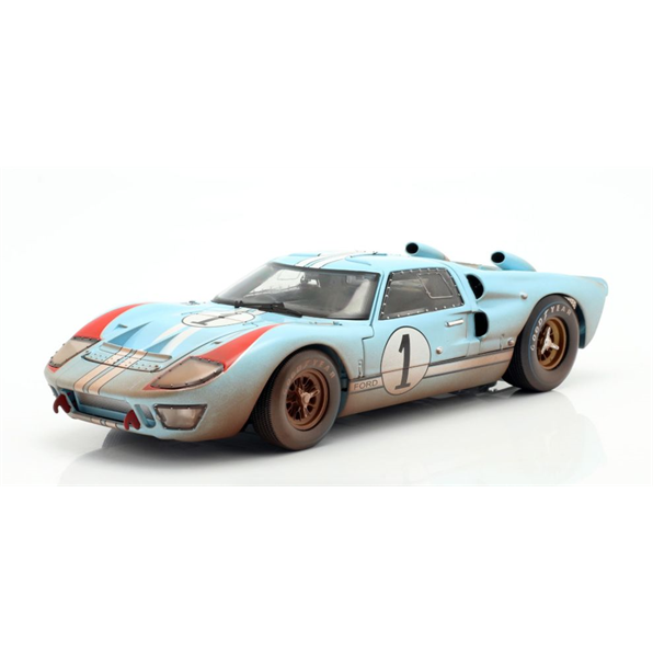 Ford GT40 Mk II #1 2nd 24h Le Mans 1966 Miles/Hulme Dirty Version