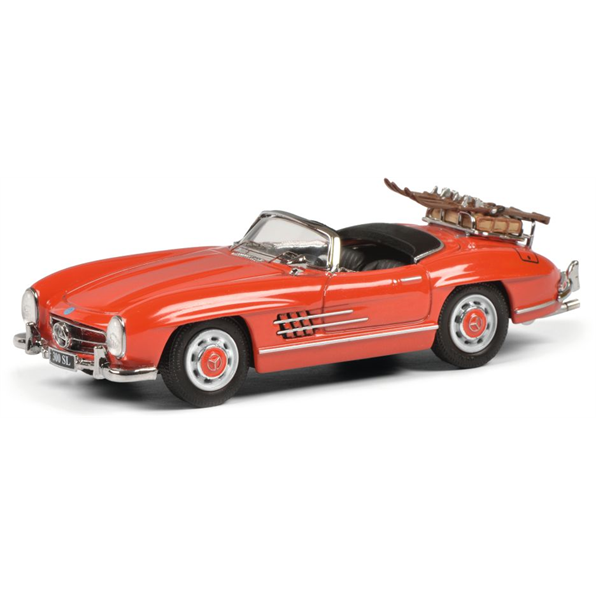 Mercedes Benz 300SL 'Ski Holidays' Red