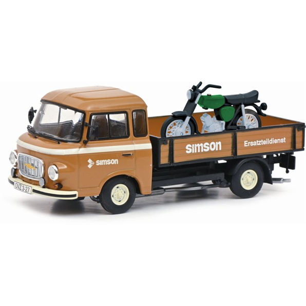 Barkas B1000 w/Simson Motorbike