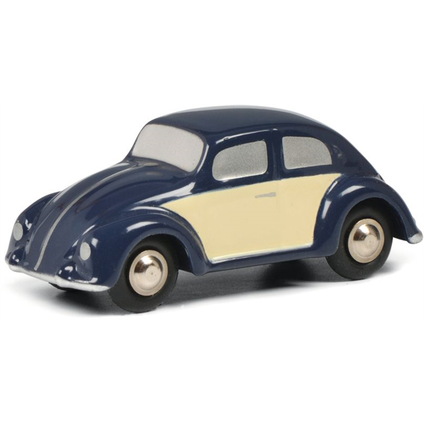 VW Beetle with Split Window Blue/Beige Pic Piccolo