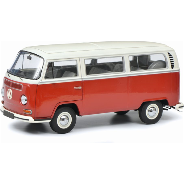 VW T2 Bus Red/White