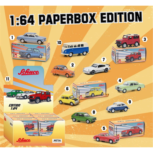 Paper Box Editon Set 20pcs (10 x 2pcs)