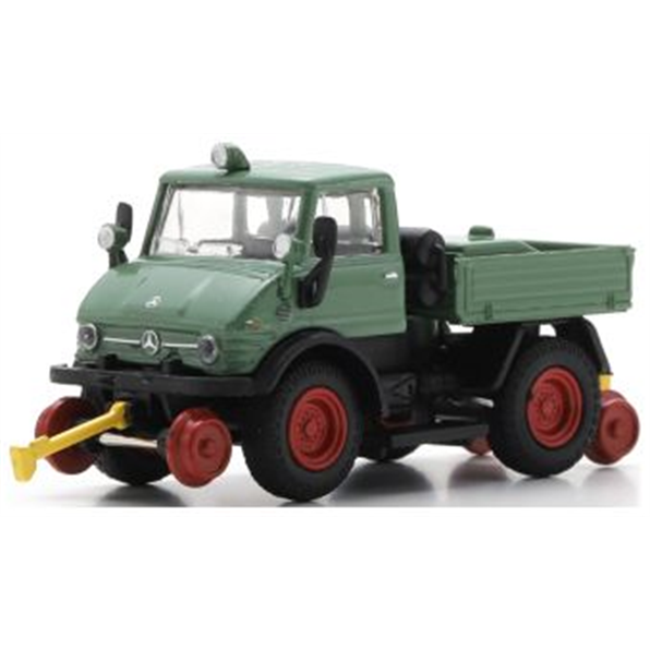 Unimog U406 Railroad-Version Green
