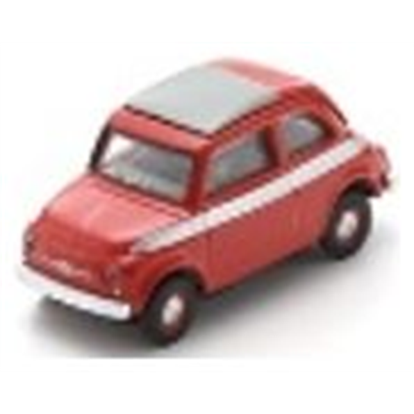 Fiat 500 Red/White Stripe