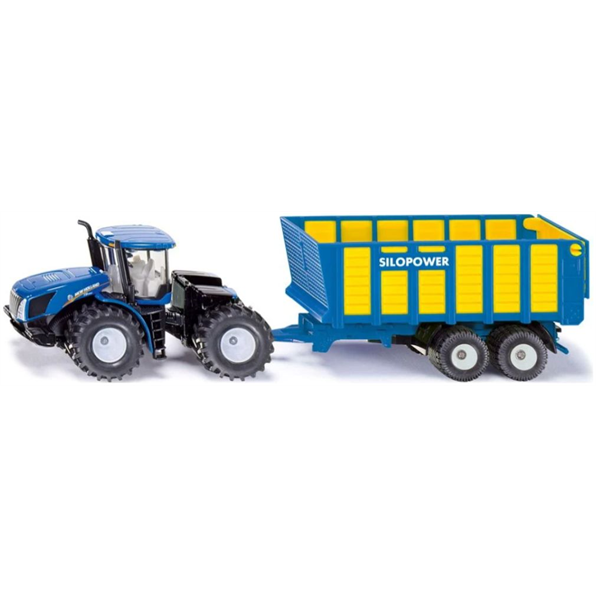 Tractor w/Silage Trailer