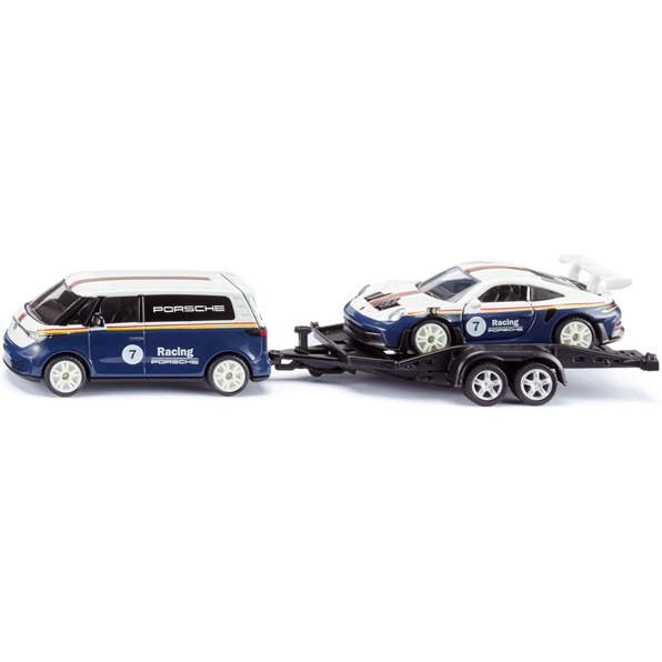 VW ID. Buzz with Porsche 911 GT3 RS