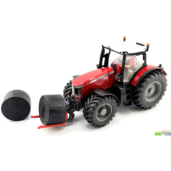 Massey Ferguson MF 8680 w/Bale Handler