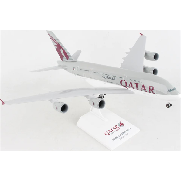 Airbus A380 Qatar w/Gear