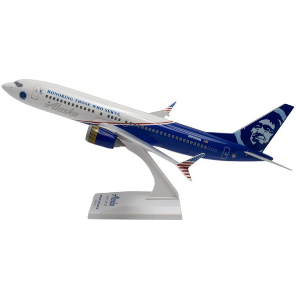 Boeing B737 MAX8 Alaska Veterans