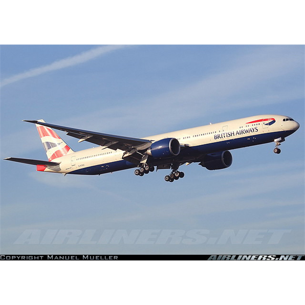 Boeing 777-300ER British w/Gear G-STBA