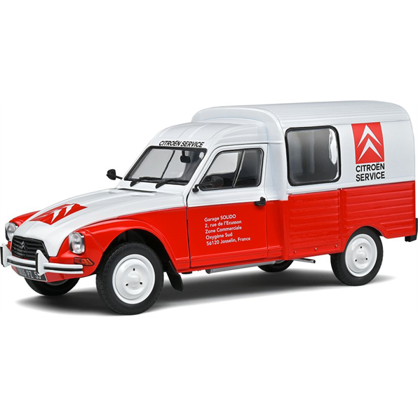 Citroen Acadiane Citroen Assistance White 1984