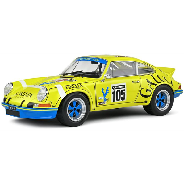 Porsche 911 RSR Yellow Lafosse / Angoulet Tour De France Automobile 1973