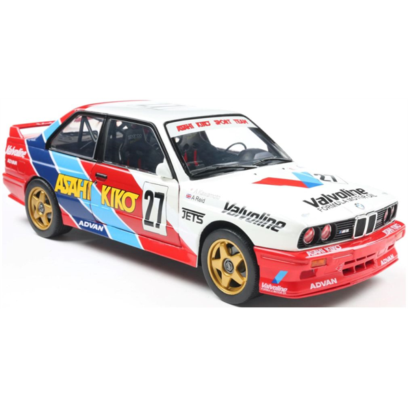 BMW M3 White #27 Kawamoto/Reid JTCC 1986