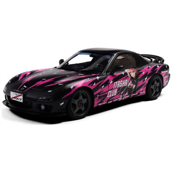 Mazda RX7 FD3RS Solido Works Itasha Club Pink 1999