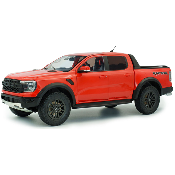 Ford Ranger Raptor Orange Raptor 2024 - John Ayrey Die Casts